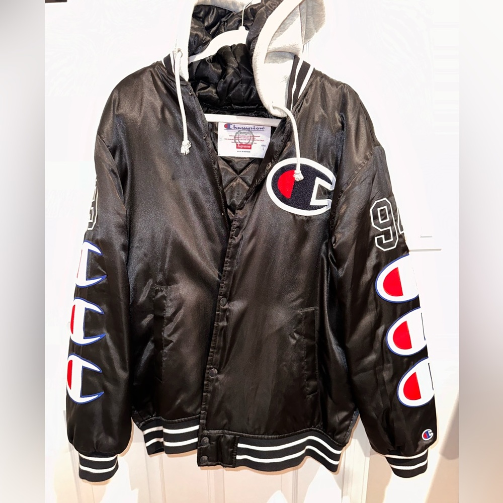 Supreme X Champion varsity jacket LIKE NEW